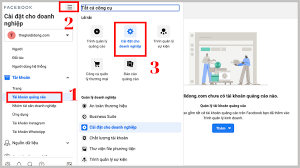 Cài đặt Facebook Business để chạy Ads