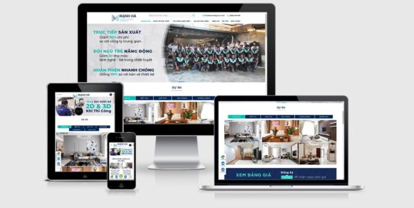 Theme Wordpress nội thất mẫu số 23