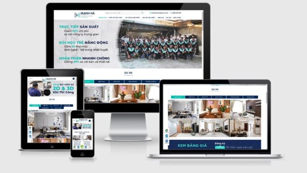 Theme Wordpress nội thất mẫu số 23