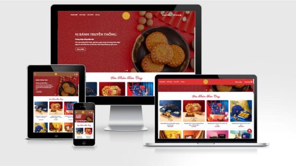 Theme Wordpress bán bánh trung thu mẫu số 1