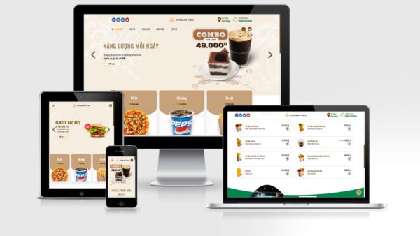 Theme wordpress bán cà phê, thức ăn nhanh số 4