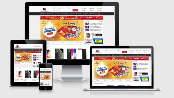 Theme Wordpress bán điện thoại di động, máy tính, laptop