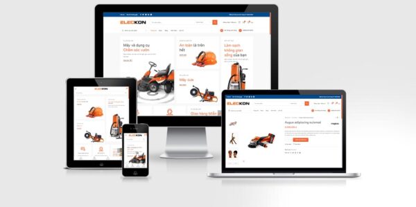 Theme Wordpress Elementor bán dụng cụ, thiết bị