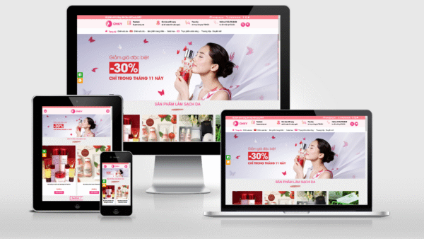 Theme Wordpress mỹ phẩm đã Việt hóa mẫu số 2 [Full Code]