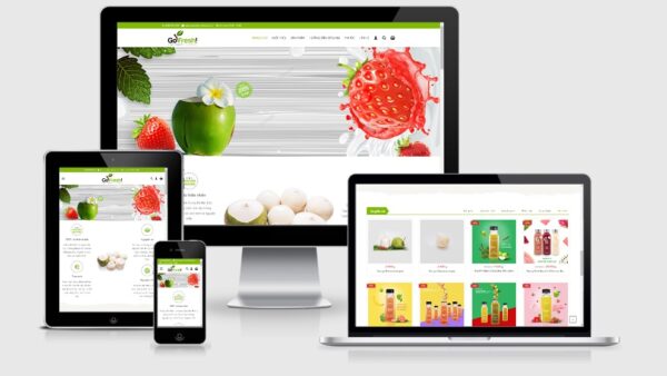 Theme Wordpress trái cây - thực phẩm sạch