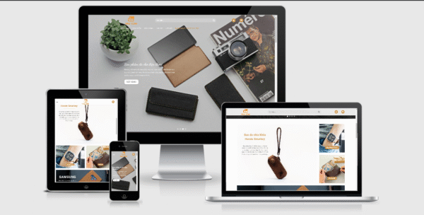 Theme Wordpress bán ví da thời trang đẹp tuyệt vời