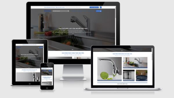 Theme Wordpress bán vòi nước, chậu rửa chén, thiết bị nhà bếp