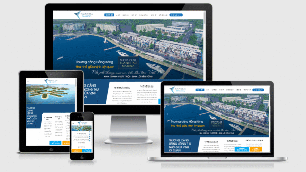 Theme bất động sản WordPress mẫu số 13 – Marina Tuần Châu