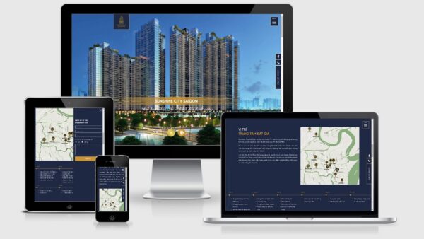 Theme Wordpress dự án bất động sản mẫu số 18 - Sunshine City
