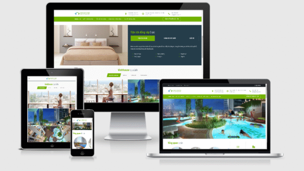 Theme Wordpress bất động sản tuyệt đẹp - VinHouse