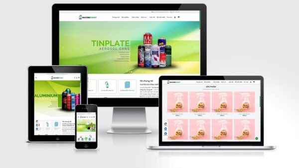 Theme wordpress bán chai xịt, chai lọ, tiện ích gia dụng