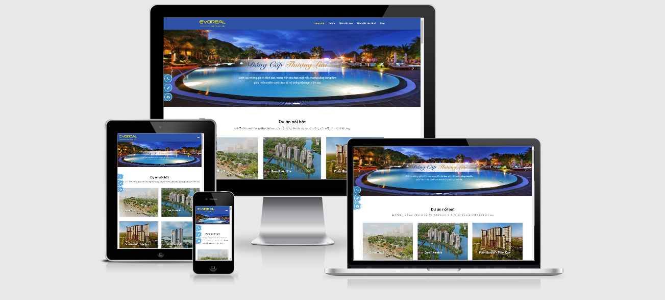 Theme wordpress dành cho công ty bất động sản - EvoReal