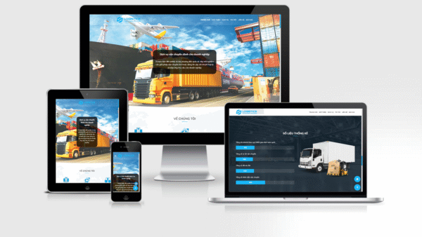 Theme Wordpress công ty vận tải, vận chuyển , logistics mẫu số 2