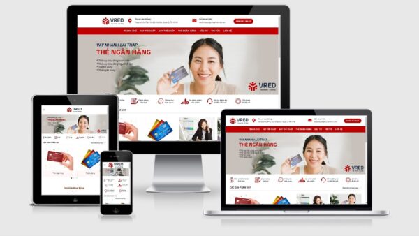 Theme Wordpress dịch vụ vay vốn ngân hàng, thẻ tín dụng mẫu số 2