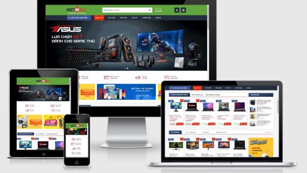 Theme Wordpress điện máy, công nghệ, máy tính mẫu số 5