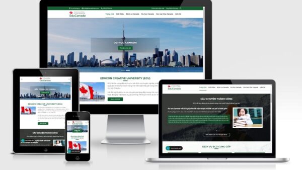 Theme Wordpress tư vấn du học, định cư nước ngoài mẫu số 3
