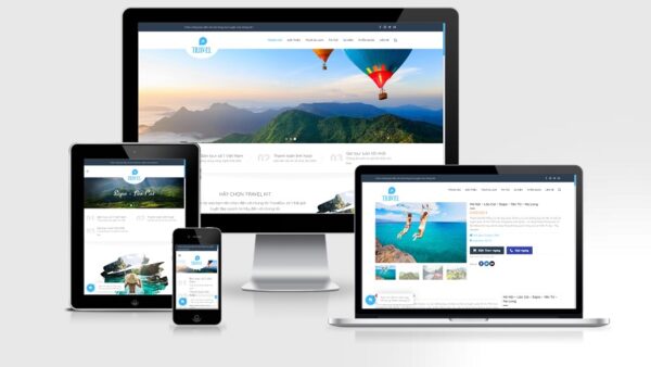Theme Wordpress du lịch mẫu số 7 - TravelKit