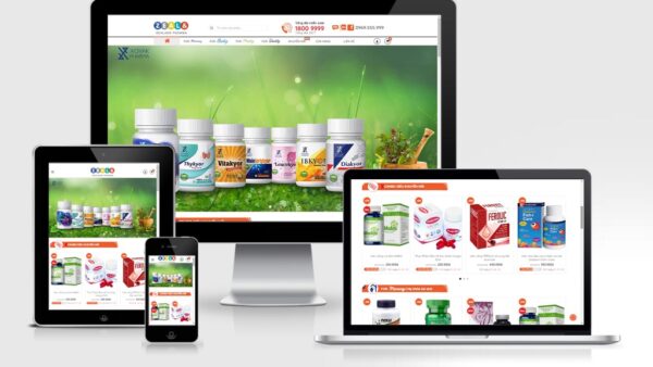 Theme Wordpress dược phẩm mẫu số 3