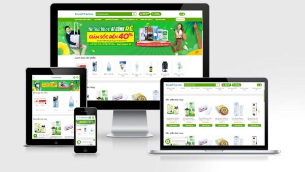Theme Wordpress dược phẩm , nhà thuốc mẫu số 7