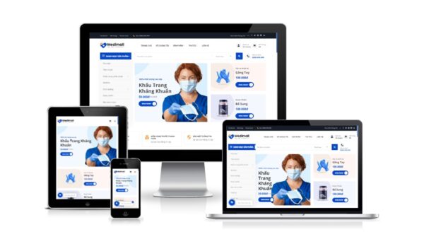 Theme Wordpress dược phẩm , nhà thuốc mẫu số 9
