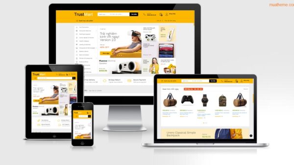 Theme Wordpress Elementor nội thất mẫu số 2