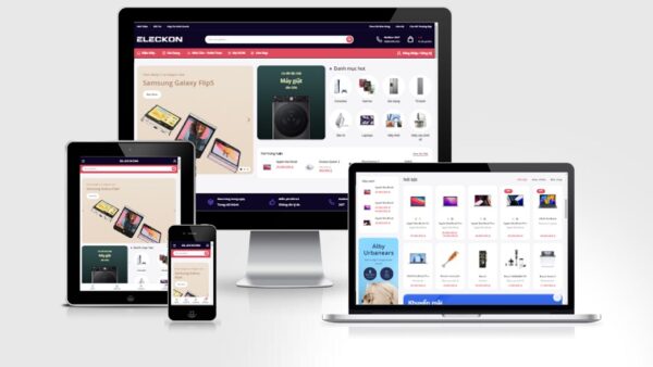 Theme Wordpress Elementor thương mại điện tử mẫu số 6