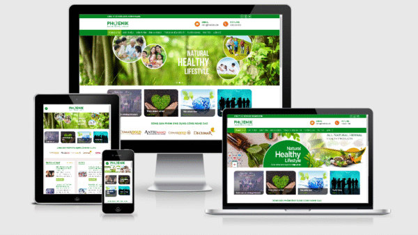 Theme Wordpress giới thiệu công ty dược phẩm