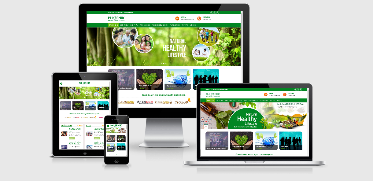 Theme Wordpress giới thiệu công ty dược phẩm