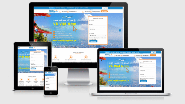 Theme Wordpress giới thiệu công ty chuyển phát, ship hàng