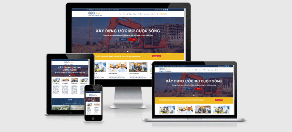 Theme Wordpress giới thiệu công ty xây dựng