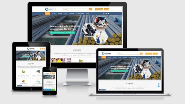 Theme Wordpress công ty xây dựng đẹp tuyệt vời mẫu số 3