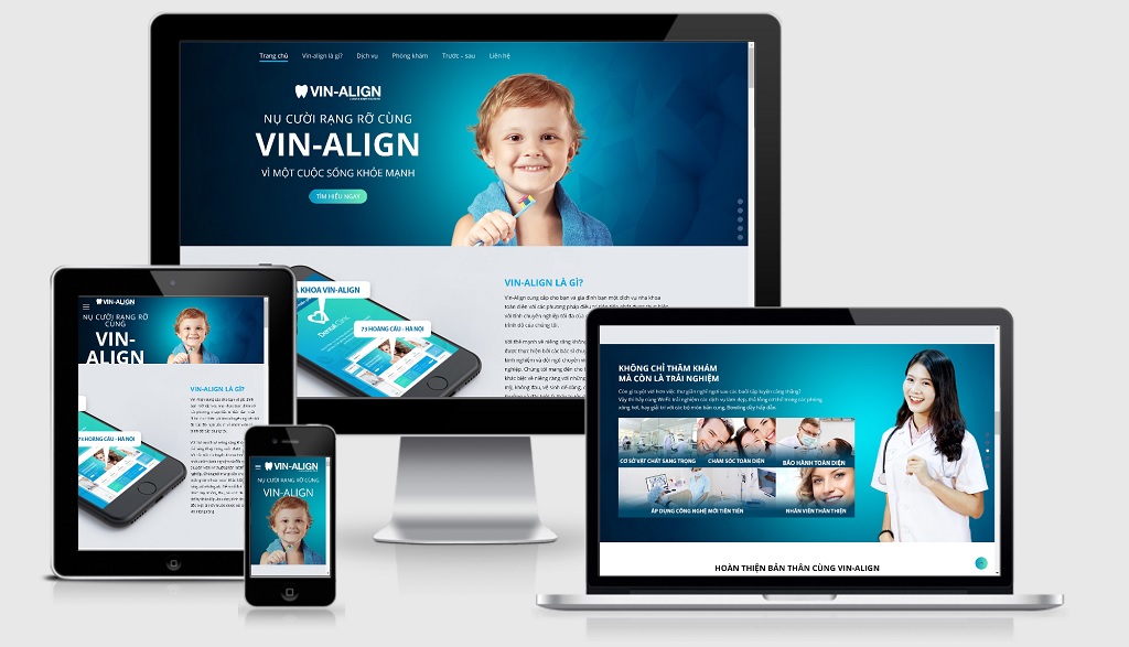 Theme Wordpress giới thiệu phòng khám nha khoa, nha sỹ