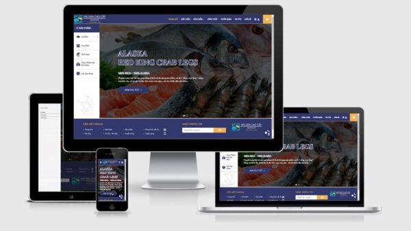 Theme Wordpress bán hải sản tươi sống cao cấp số 2