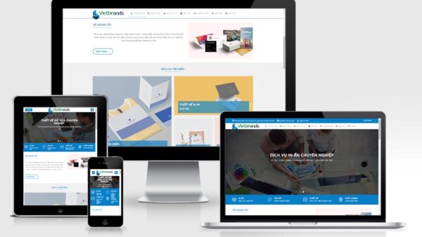 Theme Wordpress công ty dịch vụ in ấn, thiết kế số 2