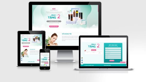 Theme Wordpress landing page mỹ bột giảm cân