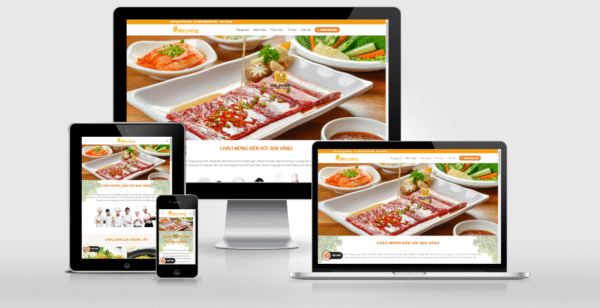 Theme Wordpress nhà hàng tuyệt đẹp - Mẫu số 2