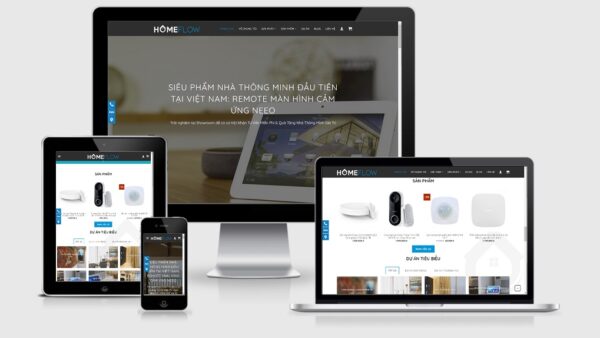 Theme Wordpress nhà thông minh mẫu số 1