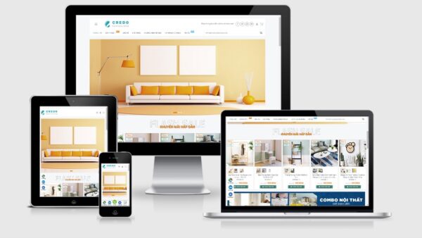Theme Wordpress nội thất mẫu số 20 - Credo