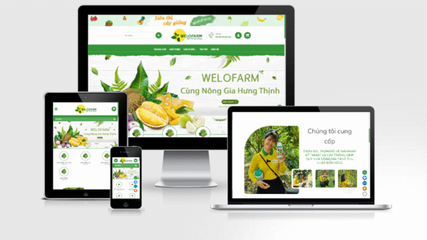 Theme Wordpress nông sản - nông trại - hạt giống - phân bón