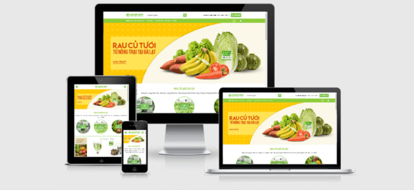 Theme Wordpress nông sản - Nông trại - Bán rau củ quả