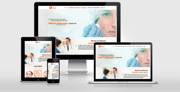 Theme Wordpress thẩm mỹ viện tiến sỹ Thành Nhân