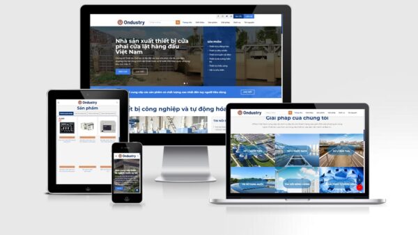 Theme Wordpress giới thiệu công ty kinh doanh thiết bị công nghiệp