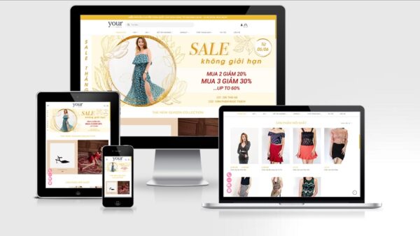 Theme Wordpress thời trang mẫu số 30