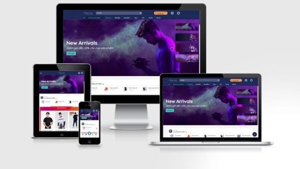 Theme Wordpress thời trang mẫu số 33