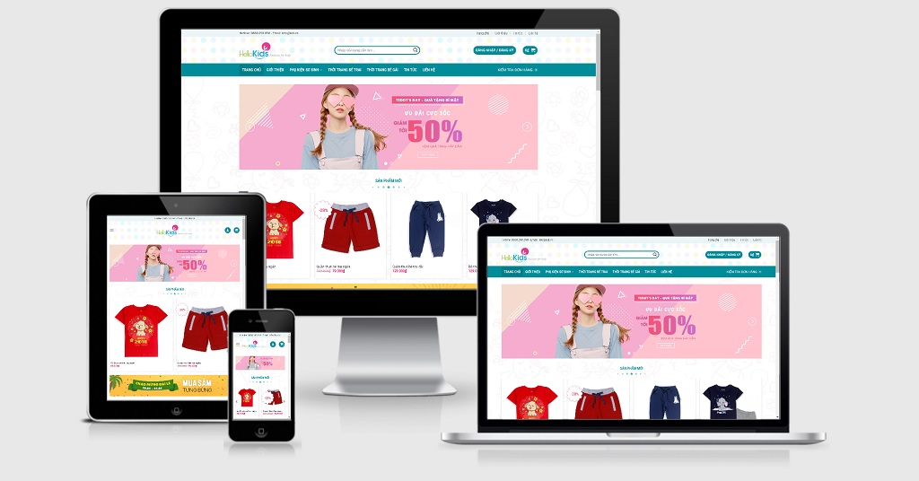 Theme Wordpress thời trang trẻ em Kids