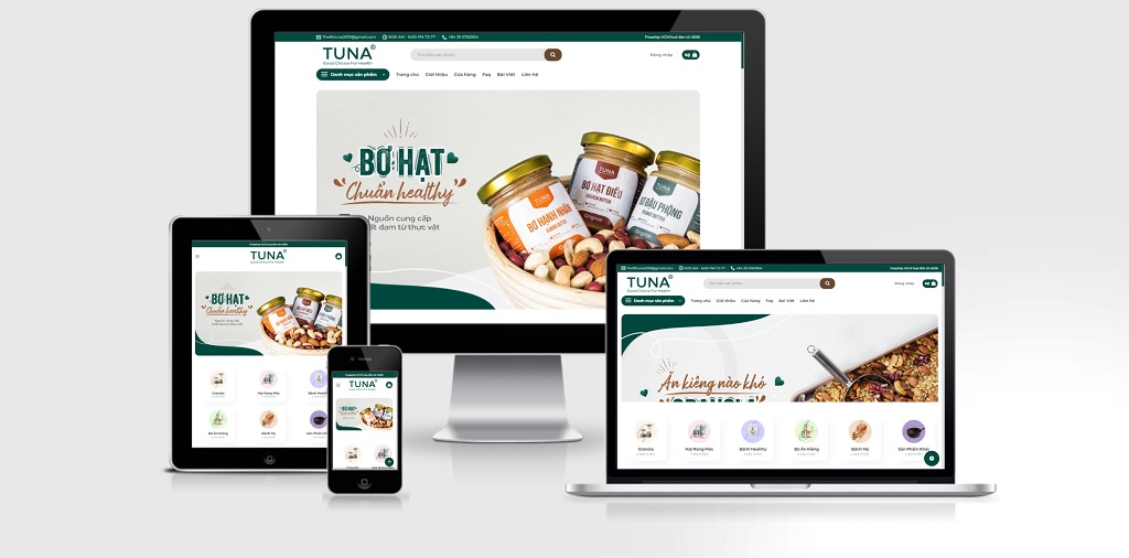 Theme wordpress bán thực phẩm sạch, rau củ quả số 17