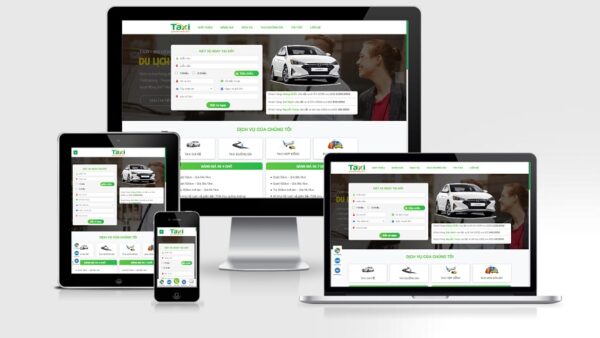 Theme Wordpress dịch vụ cho thuê xe taxi