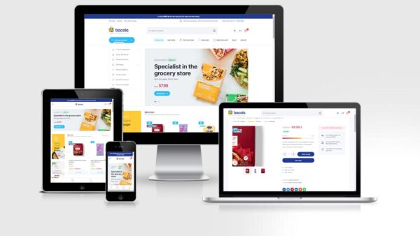 Theme Wordpress Elementor thương mại điện tử mẫu số 2