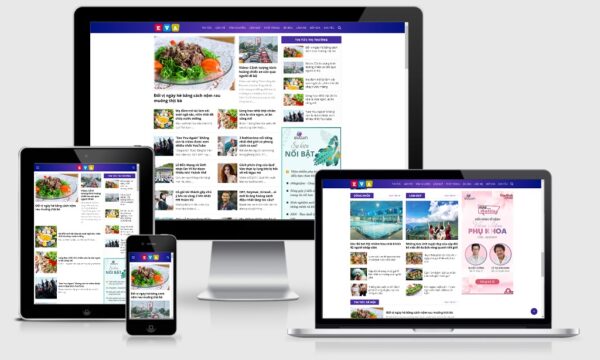 Theme wordpress tin tức / blog mẫu số 3