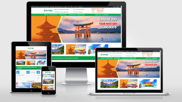 Theme Wordpress giới thiệu tour du lịch Việt hóa